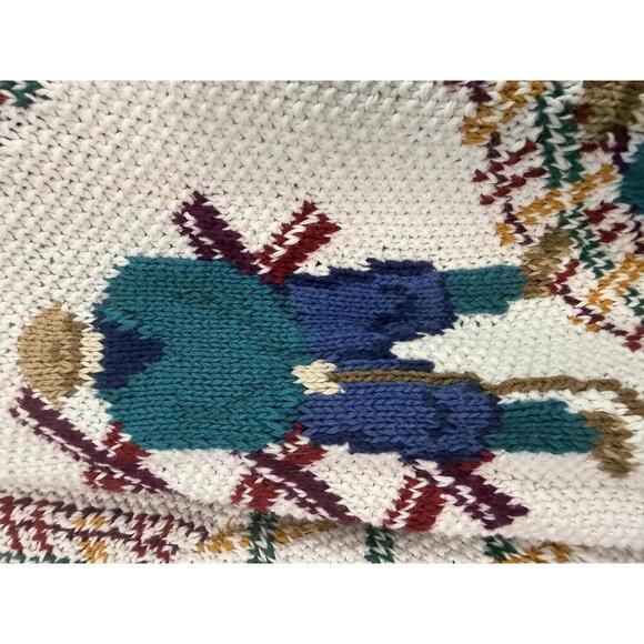 Vintage Cape Isles Knitters Inc. Knit Sweater with Golf Player Motif Size XL - Picture 5 of 9